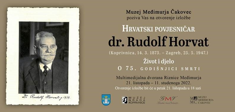Otvorenje izložbe „Hrvatski povjesničar dr. Rudolf Horvat“
