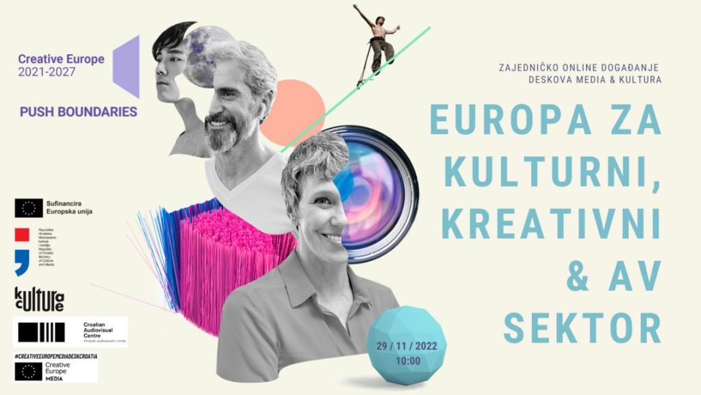 [MADIA & Kultura] Europa za kulturni, kreativni i AV sektor