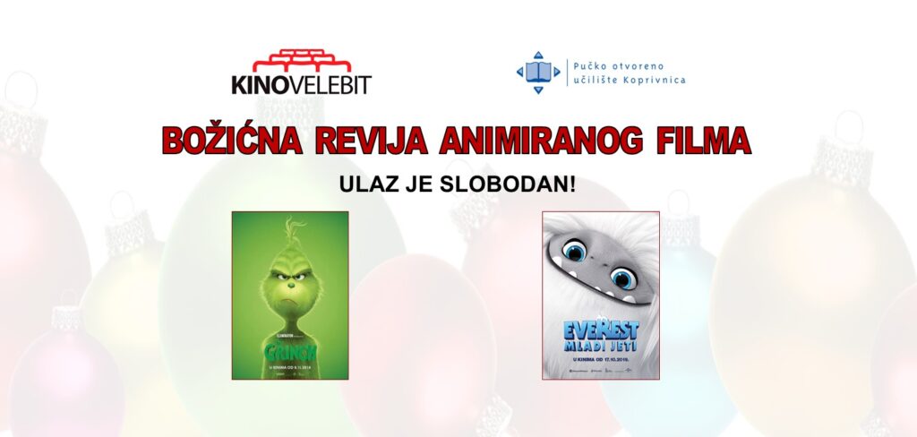 Božićna revija animiranog filma 2022.