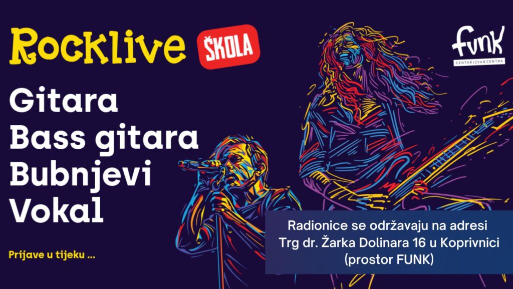 RockLive škola 2023. – PRIJAVI SE!