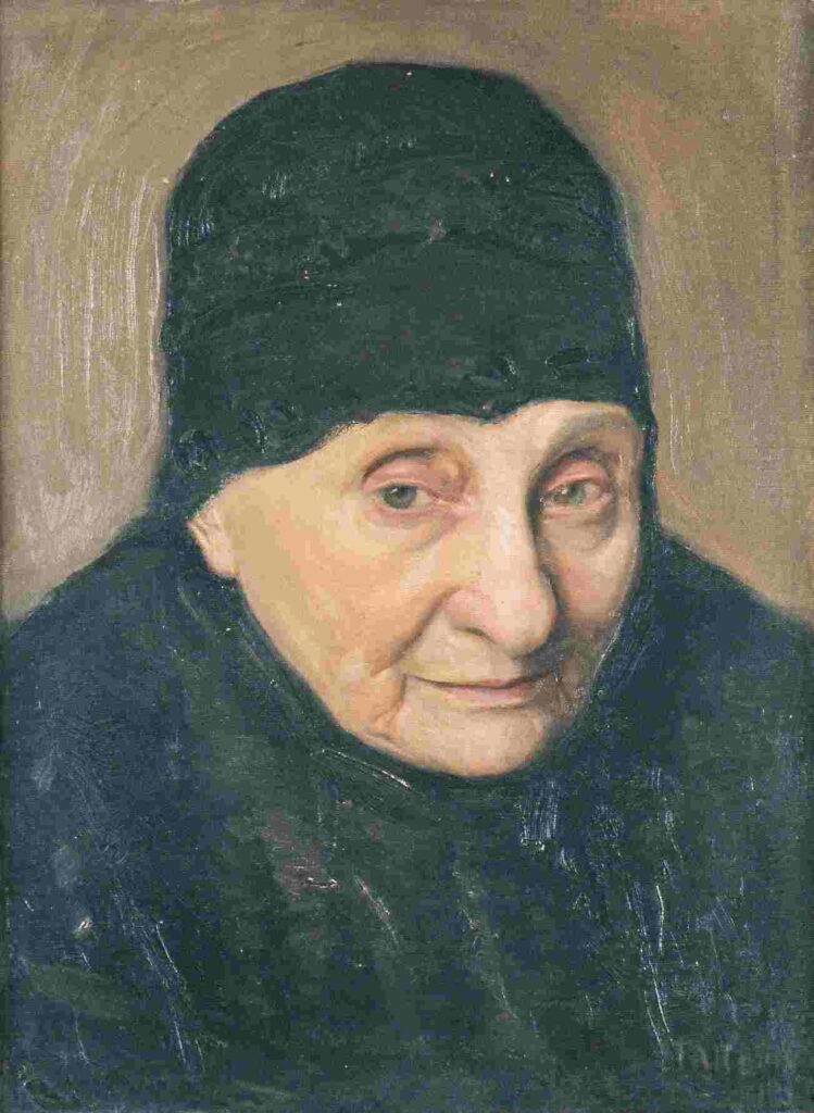 Umjetnina tjedna: Sonja Kovačić Tajčević – Portret starice u crnom