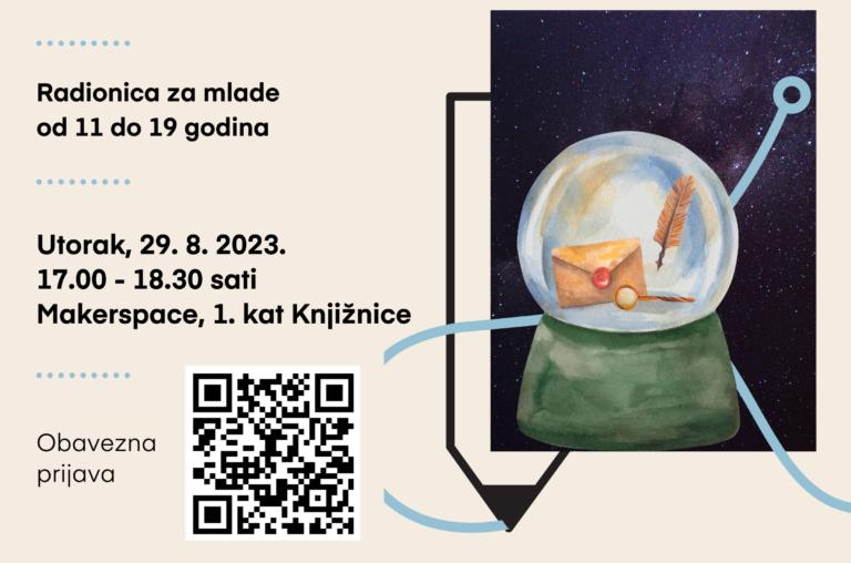 Pismo iz Hogwartsa – najava radionice za mlade