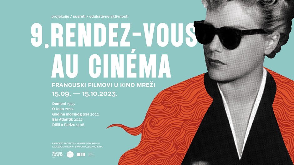 Program “RENDEZ-VOUS AU CINEMA 2023” u Kinu “Velebit”