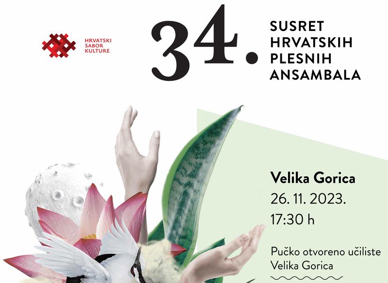 Koprivničke plesačice na 34. Susretu hrvatskih plesnih ansambala u Velikoj Gorici