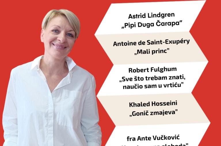 Ambasadori čitanja 2023 – Davorka Draganić preporučuje