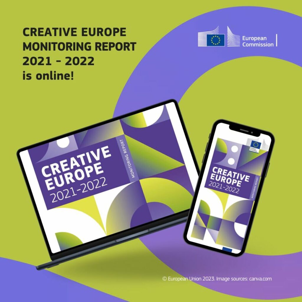 Izvješće o praćenju programa Kreativna Europa: utjecaj i provedba u razdoblju 2021.-2022.