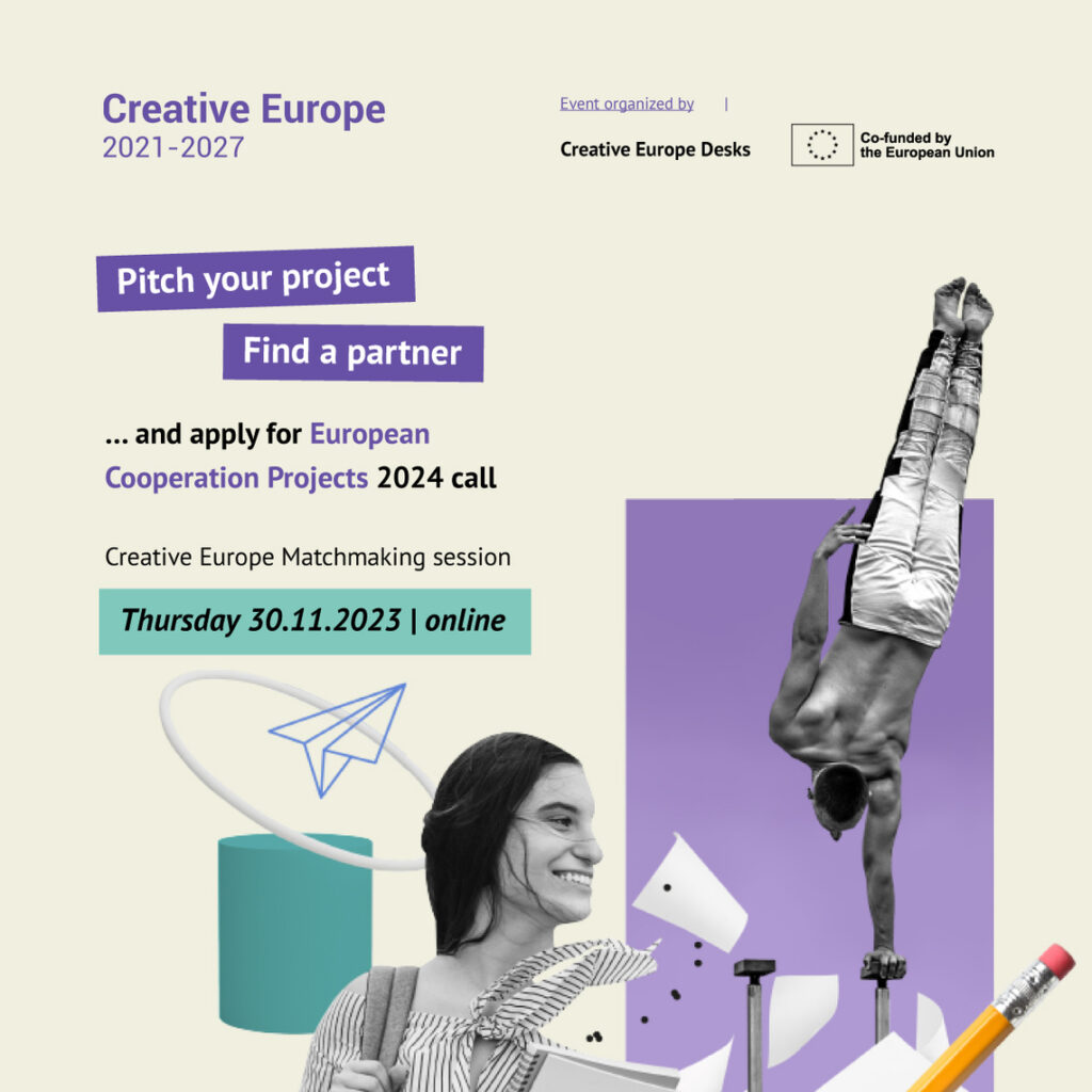 Kreativna Europa: Predstavite svoj projekt i pronađite partnera