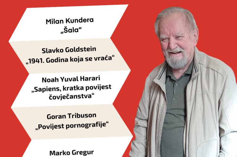 Ambasadori čitanja 2023 – Mladen Godek preporučuje