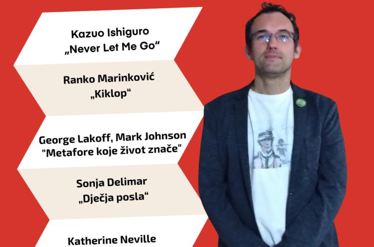 Ambasadori čitanja 2023 – Saša Kresojević preporučuje