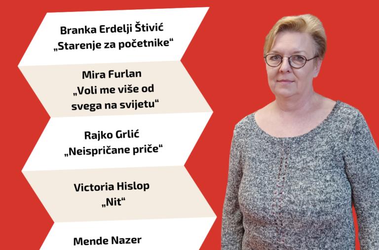 Ambasadori čitanja 2023 – Zdravka Jambrešić preporučuje