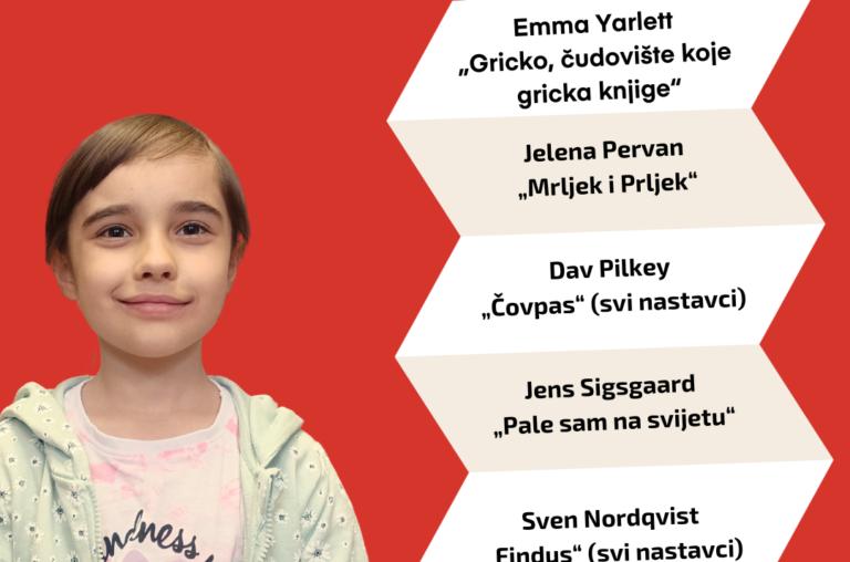 Ambasadori čitanja 2023 – Katja Krulić preporučuje