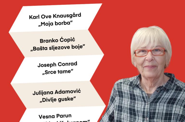 Ambasadori čitanja 2023 – Ljiljana Sivč-Špoljar preporučuje