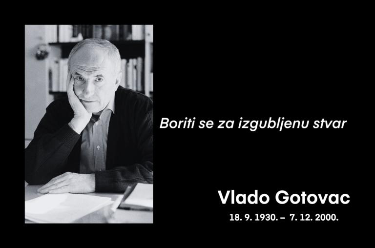 Večer sjećanja na Vladu Gotovca