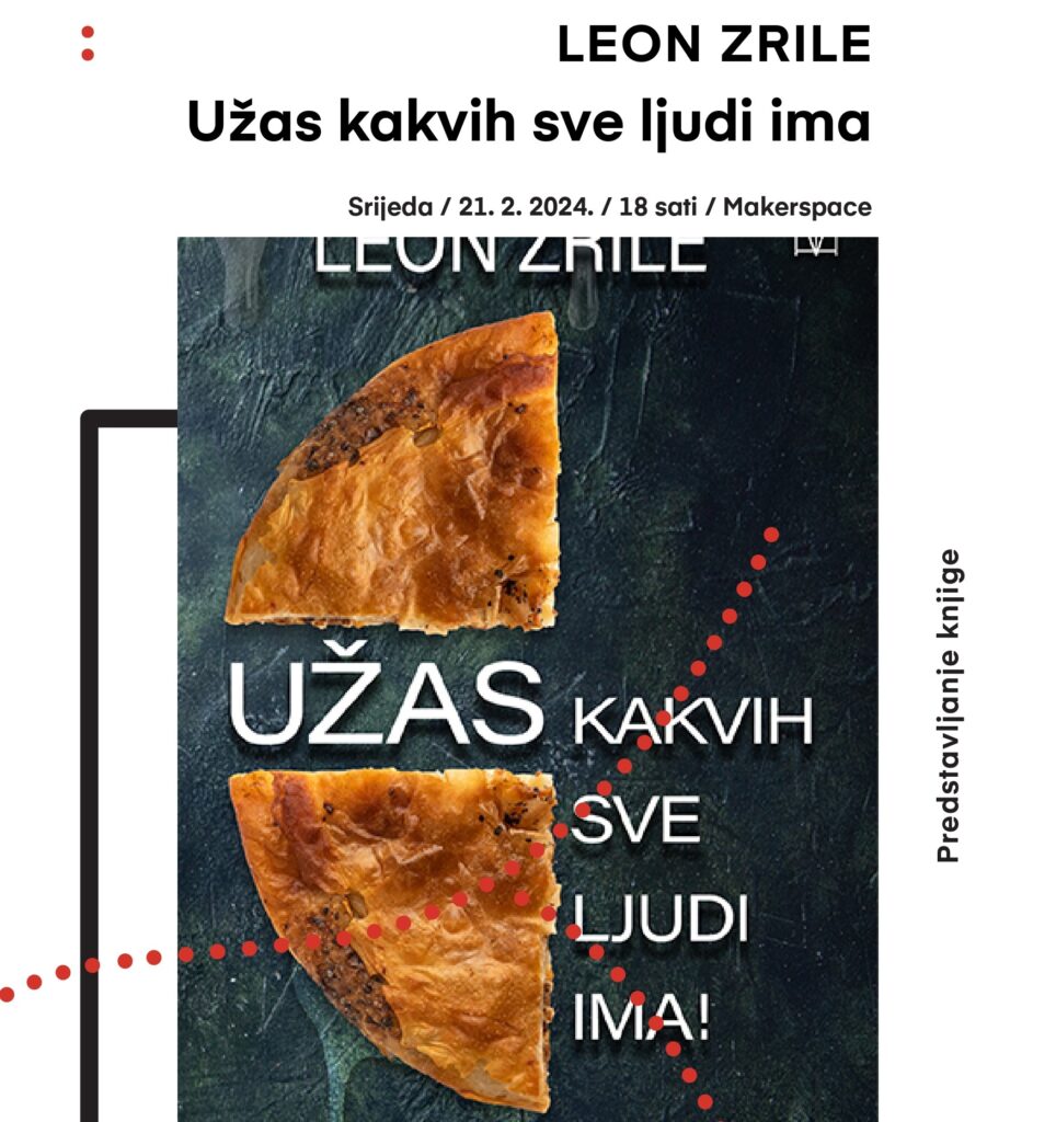 Predstavljanje zbirke humorističnih priča / Leon Zrile „Užas kakvih sve ljudi ima“