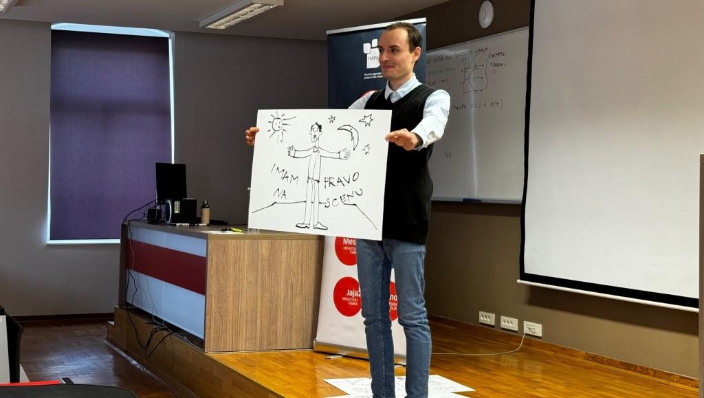 „Čitač ljudi“ oduševio studente Sveučilišta Sjever