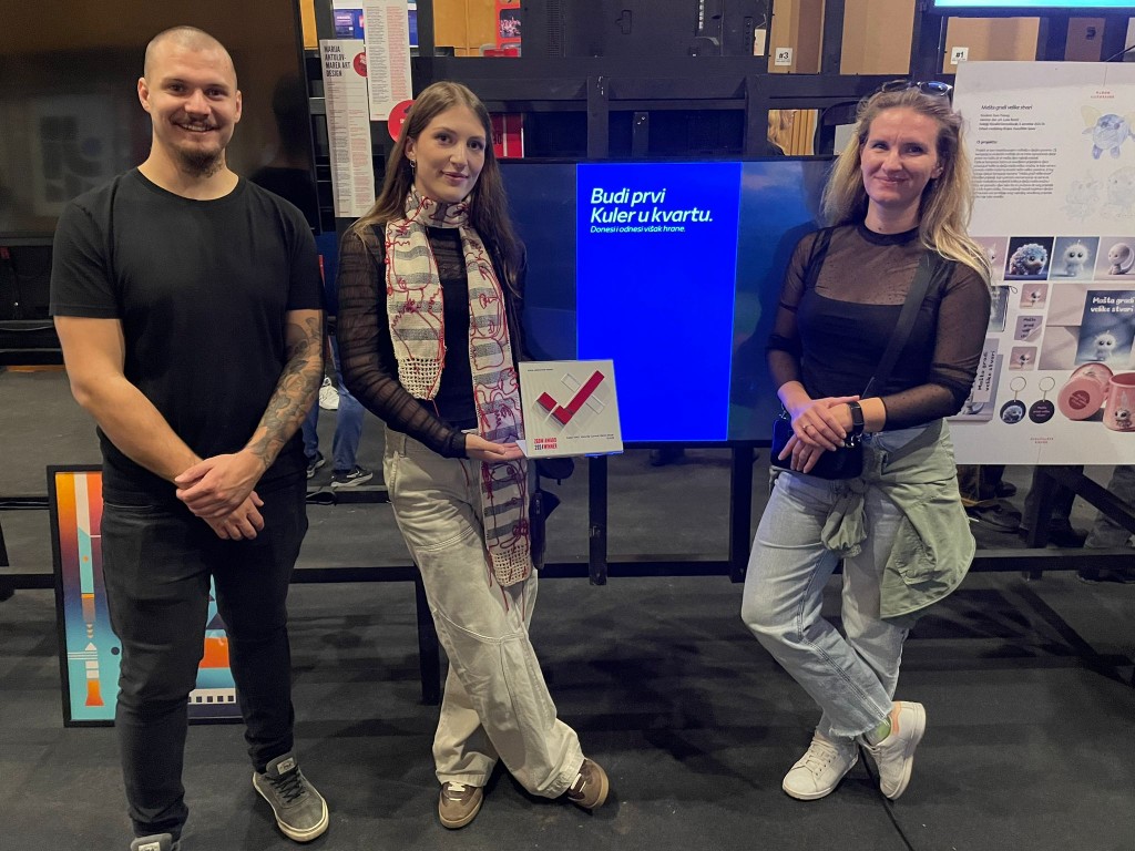 Studenti Sveučilišta Sjever osvojili dvije nagrade na Zagreb Design Weeku 2024.