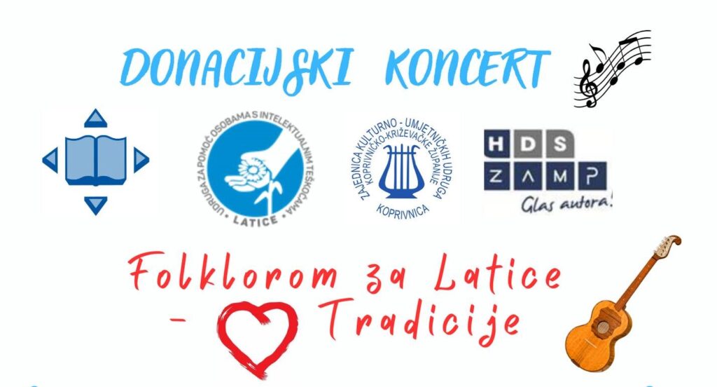 Donacijski koncert “Folklorom za Latice – Srce tradicije”