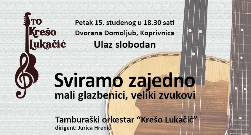 Koncert tamburaškog orkestra „Krešo Lukačić“