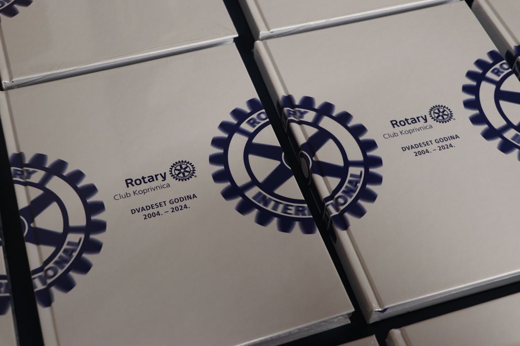 Rotary klub Koprivnica predstavio monografiju povodom 20. godišnjice postojanja