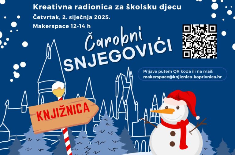 Zimski praznici u Makerspaceu / Winter holidays in Makerspace / Зимові канікули в Makerspace