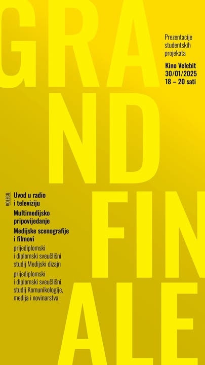 Studentska filmska produkcija 2025.