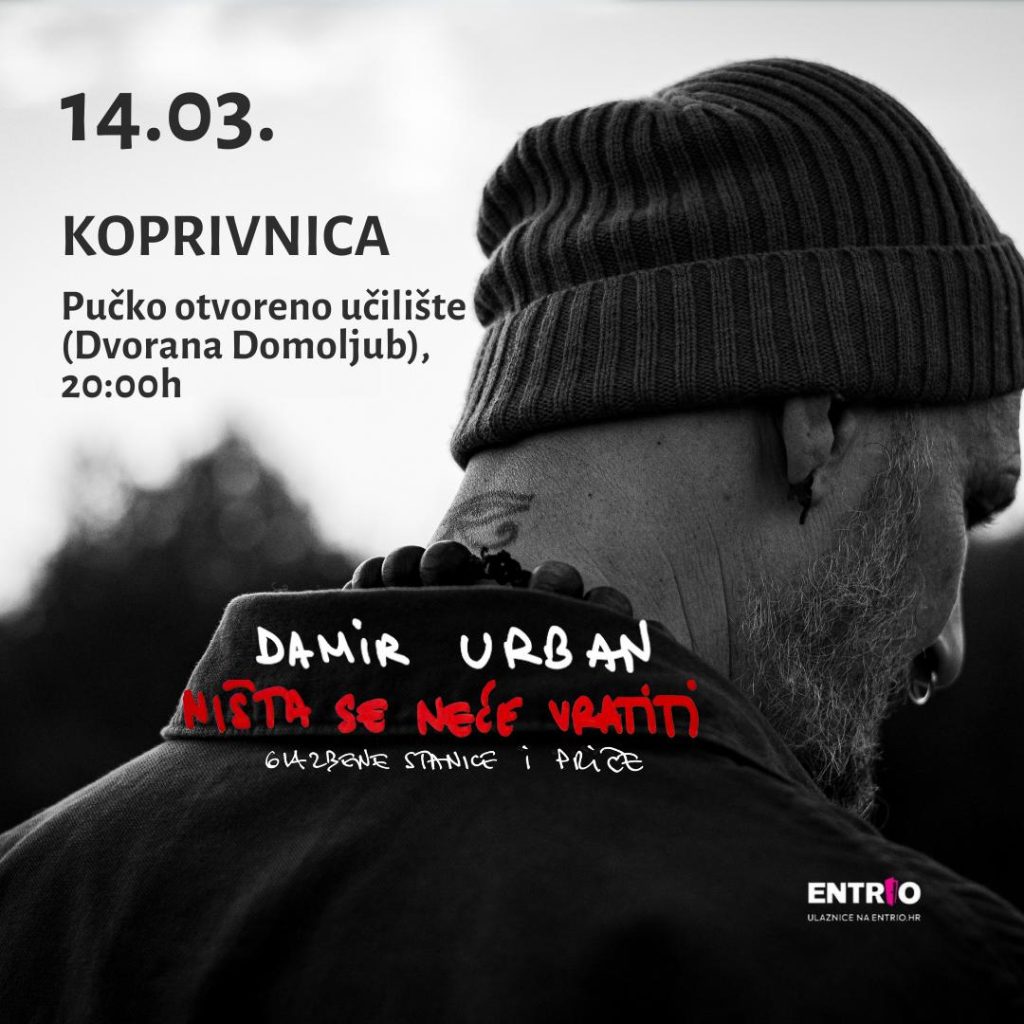 Damir Urban – intimistički koncert u Domoljubu