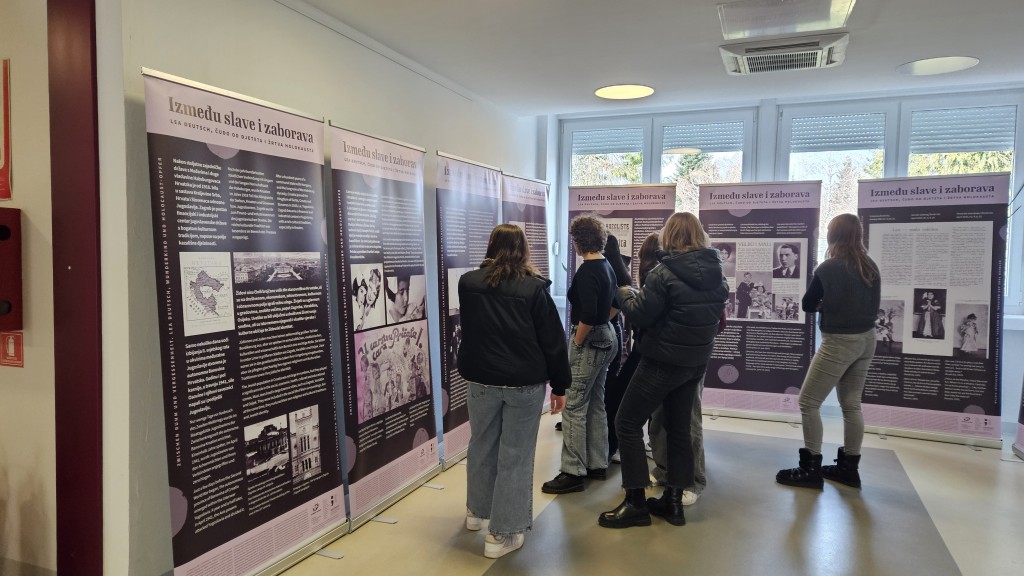 Izložba „Između slave i zaborava: Lea Deutsch – Čudo od djeteta i žrtva Holokausta” otvorena u Sveučilišnom centru Koprivnica
