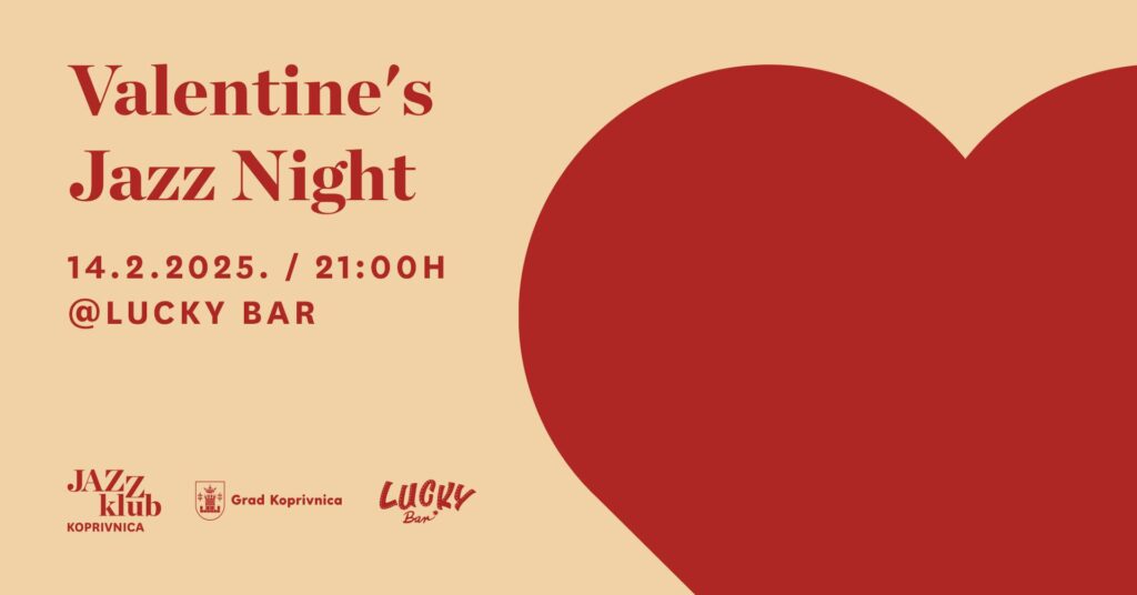 ‘Valentine’s Jazz Night’ ovog će petka okupiti brojne koprivničke glazbenike