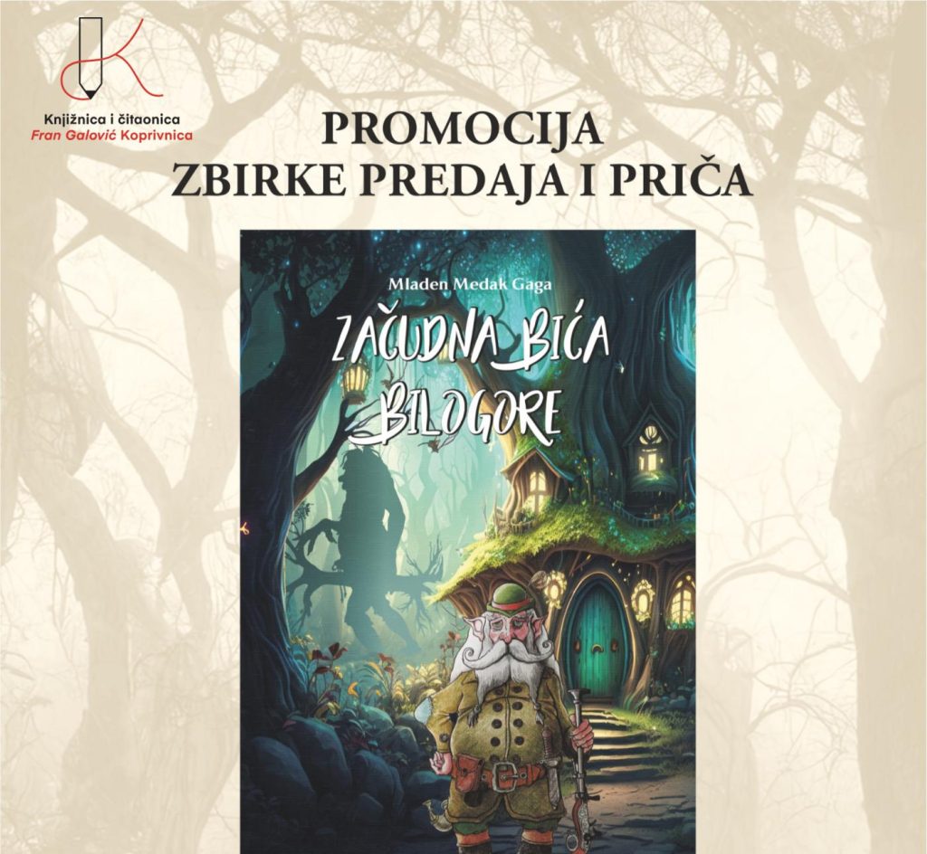 Promocija ilustrirane zbirke predaja i priča “Začudna bića Bilogore”