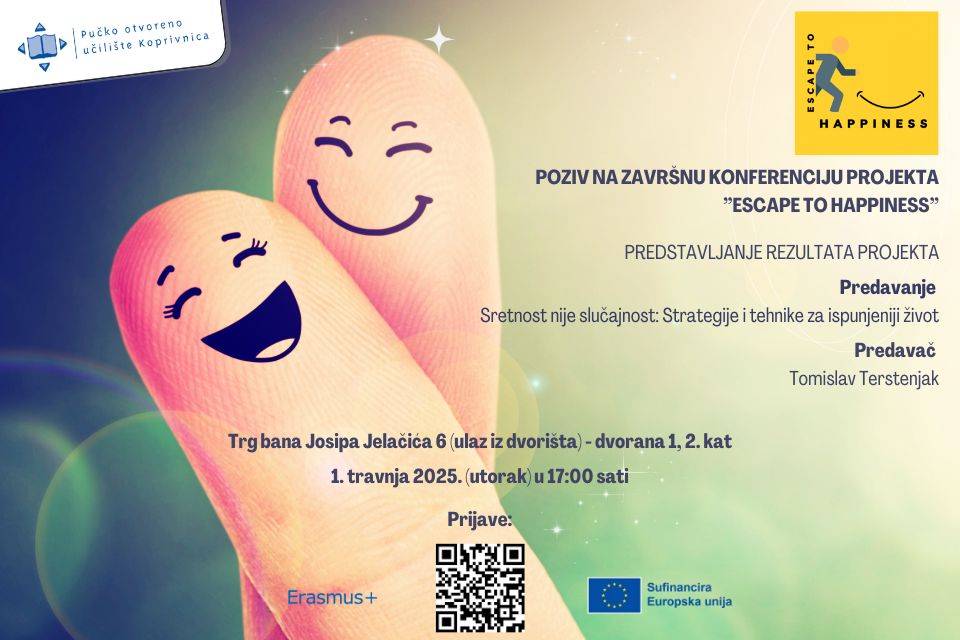 Predavanje: Sretnost nije slučajnost – Tomislav Terstenjak