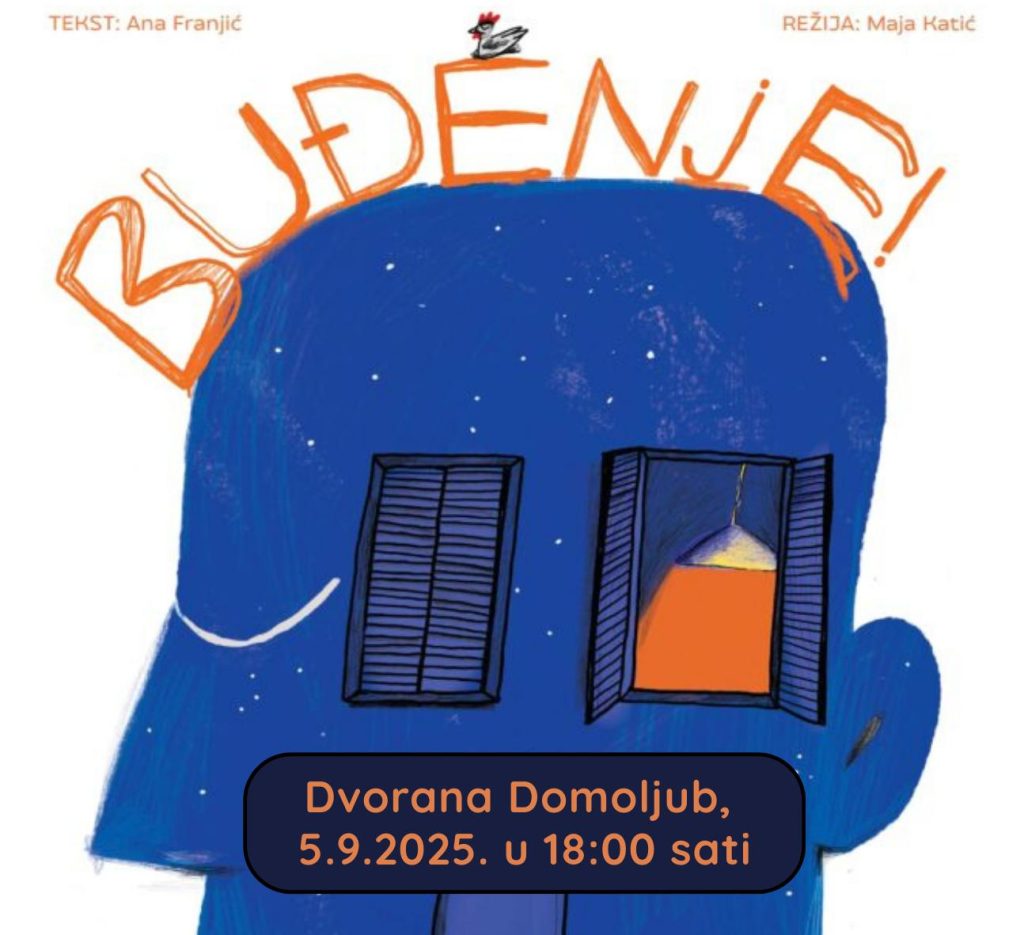 Dječja predstava “BUĐENJE!” – novi termin izvedbe