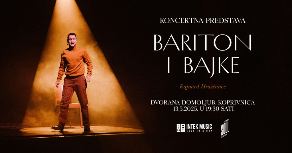 U dvorani Domoljub ne propustite novu izvedbu predstave ‘Bariton i bajke’