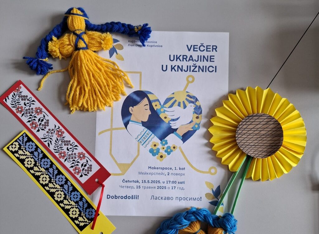 Održana Večer Ukrajine u Knjižnici / У бібліотеці відбувся Український вечір