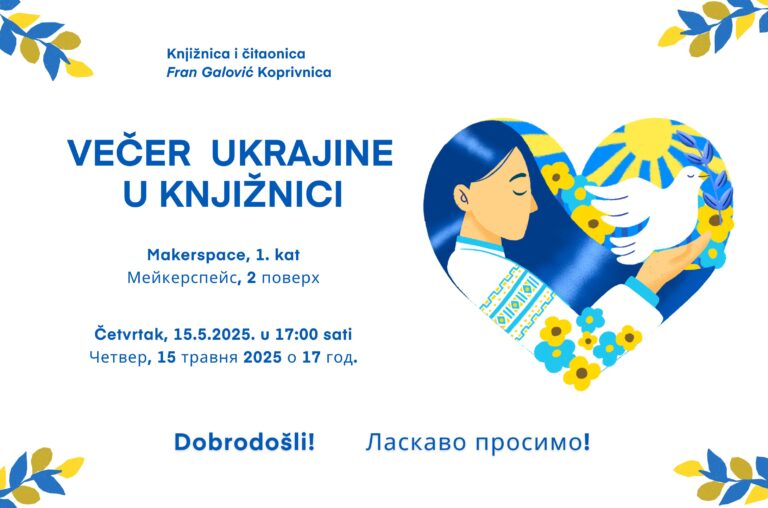 Večer Ukrajine u Knjižnici / Український вечір у Бібліотеці