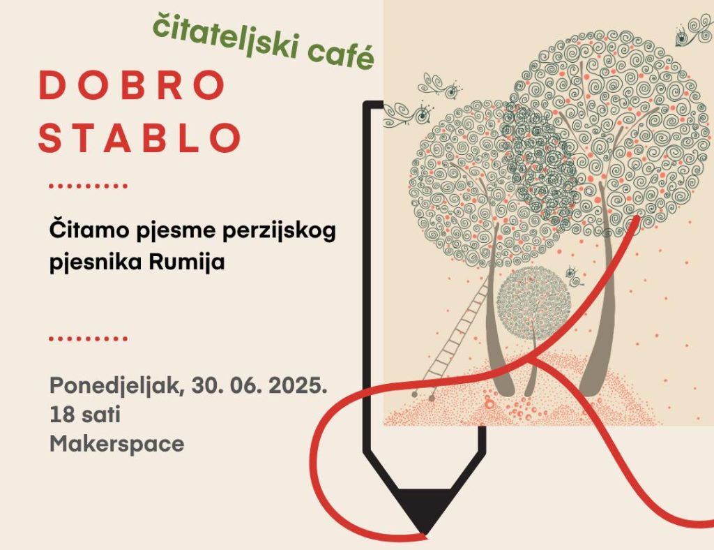 Novo! Čitateljski café Dobro stablo!