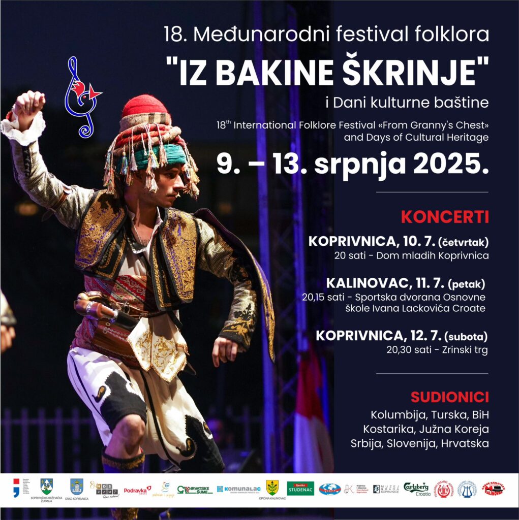 Najava 18. Međunarodni festival folklora “Iz bakine” škrinje