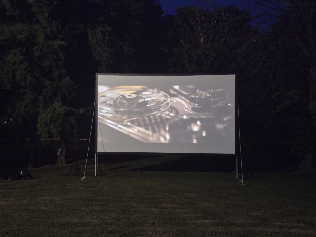Proba nove opreme za Ljetno kino