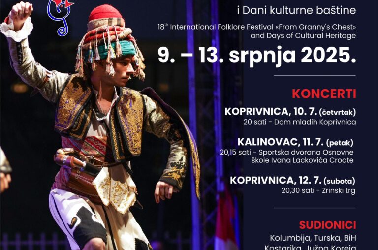 Najava programa pričanja narodnih priča “Iz bakine škrinje” u knjižnici