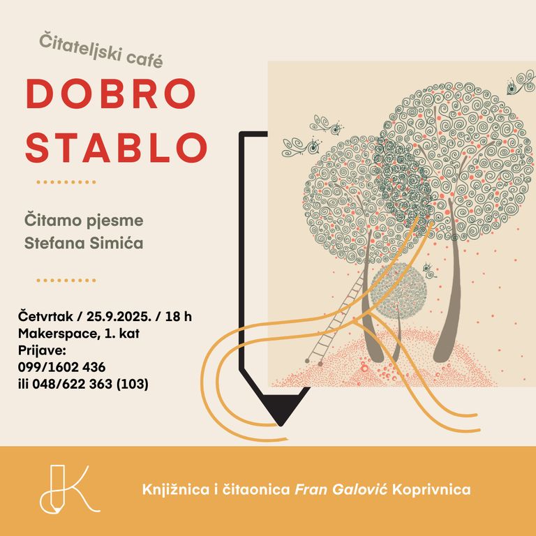 Čitateljski café Dobro stablo