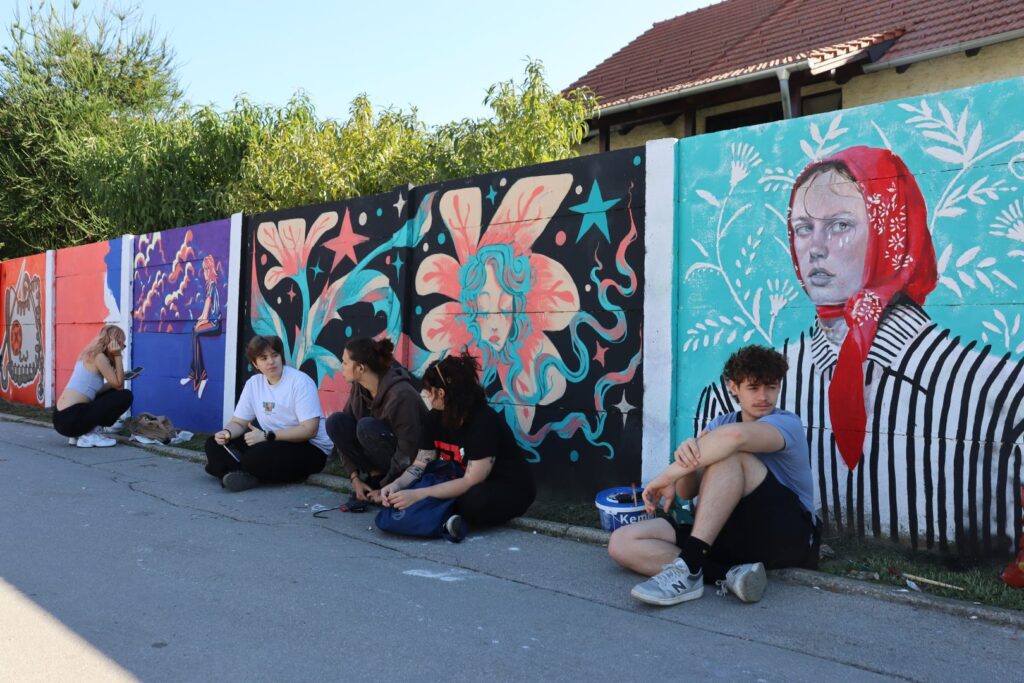 Novi murali kod Komunalca u sklopu 13. Street Art Festivala