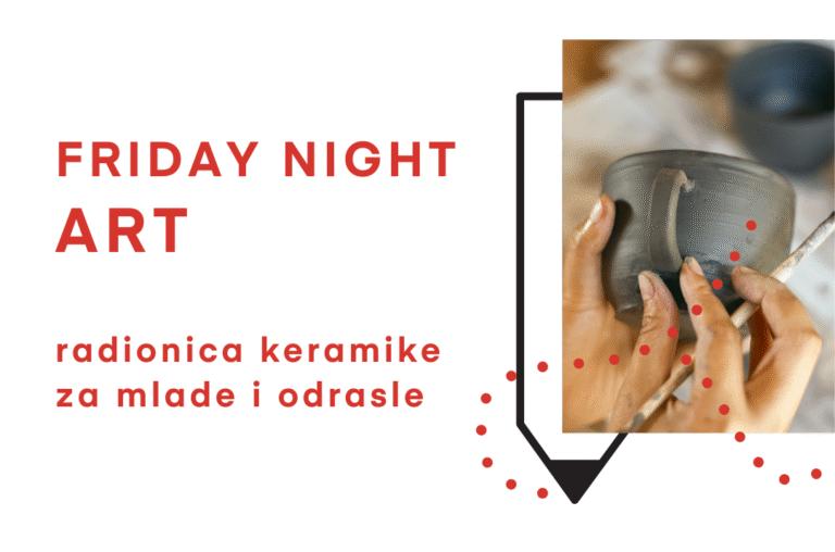 Prijavite se na besplatnu radionicu keramike