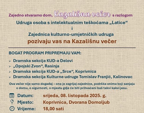 Kazališna večer za Latice