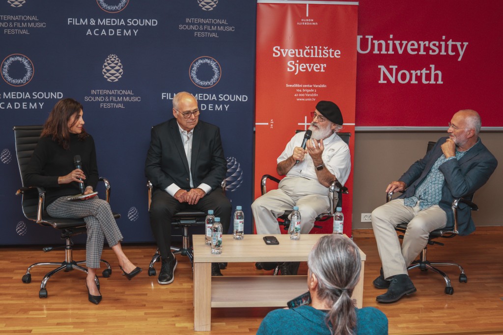 Panel „Collaboration in Sound“ i Film & Media Sound Academy 2025. na Sveučilištu Sjever okupili svjetska imena filmske industrije