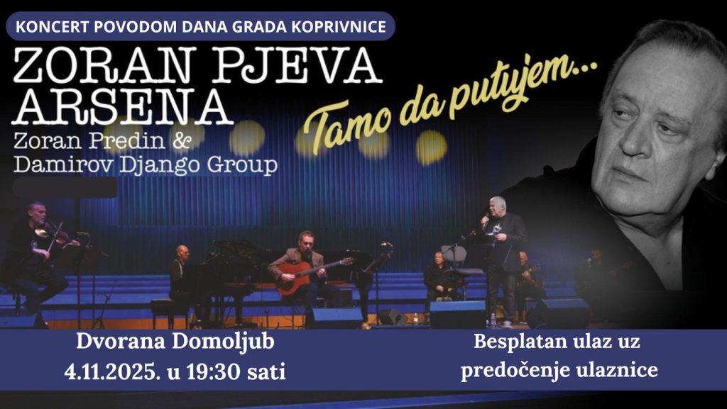 Koncert “Zoran pjeva Arsena”