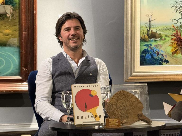 Marko Gregur u Koprivnici predstavio roman Dolinar