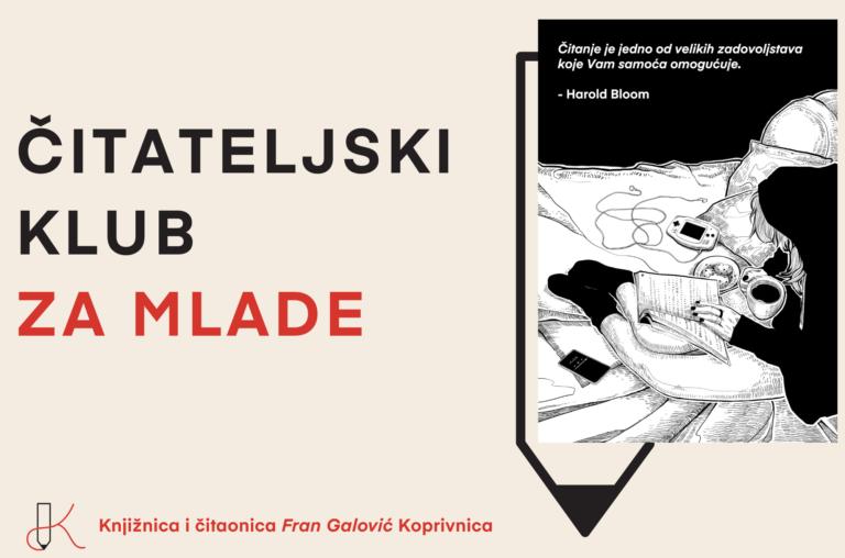 Čitateljski klub za srednjoškolce kreće sa susretima!