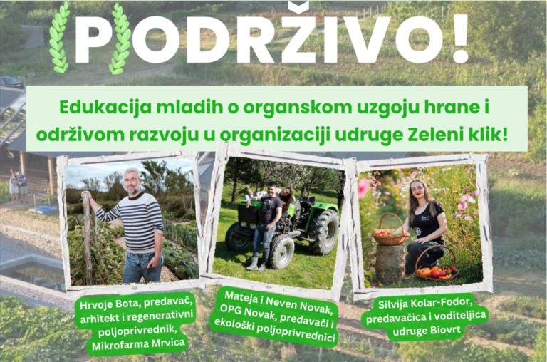 Predstavljanje projekta za mlade (P)Održivo