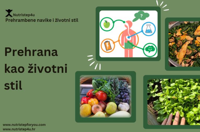 Predavanje / Vlasta Begić „Prehrana kao životni stil“